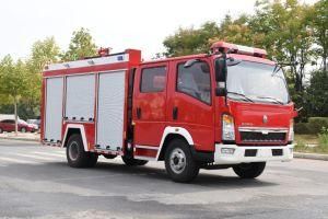 Sinotruk Euro3 Brand New Strong Power 3600liters Water and Foam Fire Fighting Vehicles