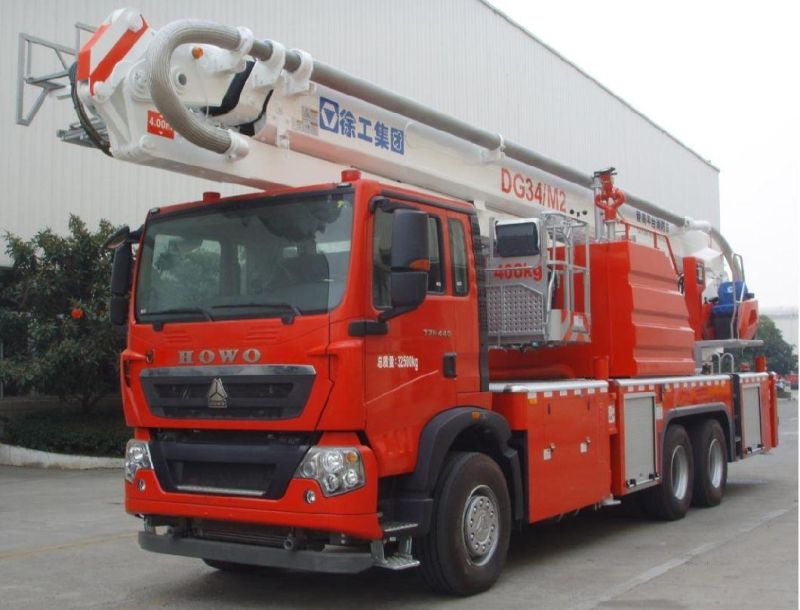 XCMG Official Manufacturer Dg34m2 34m Fire Fighting Truck for Sale