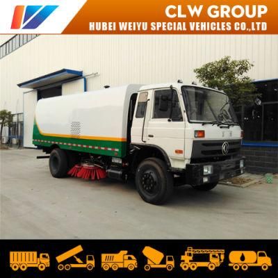 Highest Cleaning Performance Mechanical Broom 12m3 Vacuum Street Sweepers Mounted on Truck Body