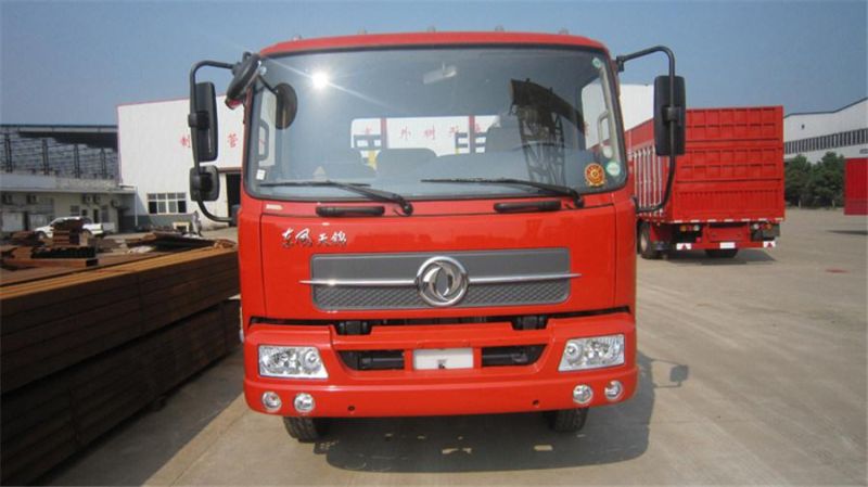 Heavy Duty Dongfeng Low Flatbed Truck 6X4 10 Wheels Flat Bed Truck