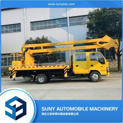 3-Section Folding Arm Lifting Platform High Altitude Operation Trucks for Aerial Operation