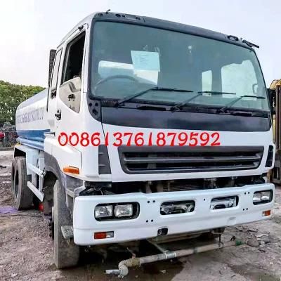 Japan Isuzu Water Spraying Truck Used Water Bowser Truck