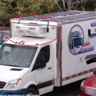 Electric Van Truck Refrigeration Units Powered by Solar Panel
