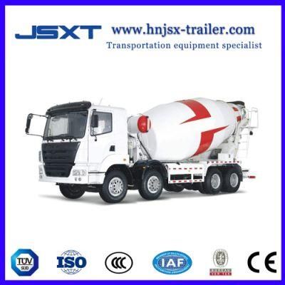 Jushixin Sinotruk HOWO A7 8*4 Heavy Duty Truck Concrete Mixer