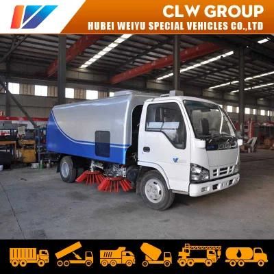 Isuzu 6cbm Road Sweeper Cleaning Equipment Road Sweeper Vacuum Cleaner Truck