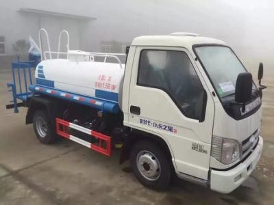 Foton Forland Small Water Truck 2000 Liter Mini Water Tanker Truck for Sale