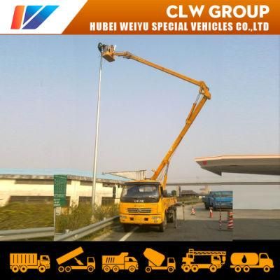 Hot Sale China Dongfeng 22 Meters High Altitude Working Vehicle Knuckle Boom Skylift Truck