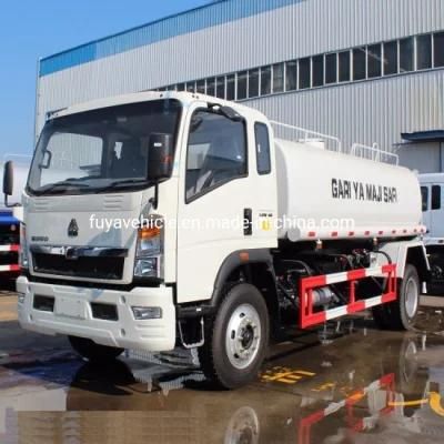 Factory Supply Sinotruk HOWO 4X2 10cbm 10000 Liters Water Sprinkle Truck Price