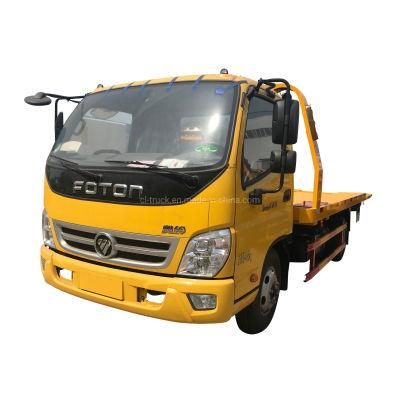 Foton 4tons 5tons 5.6m Length Towing Equipment Trucks Wrecker