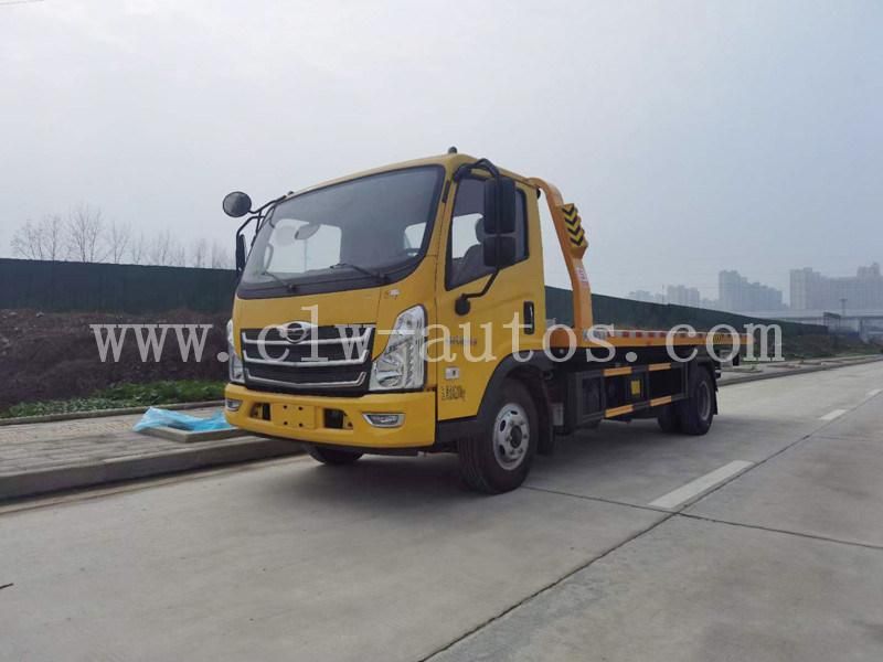 Forland Brand 4X2 Small Wrecker Truck Flatbed Tow Truck for Sale