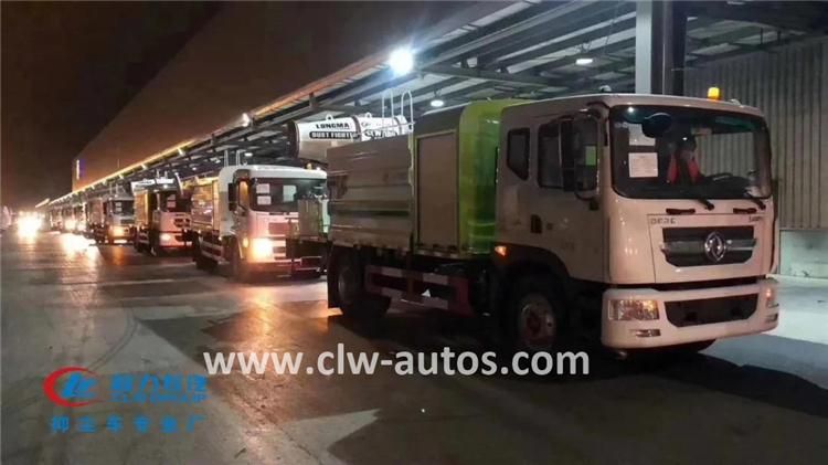 60meters 80m 100meters Mist/Disinfectant Spraying Truck 10tons City Sterilization Disinfectant Tanker Vehicle