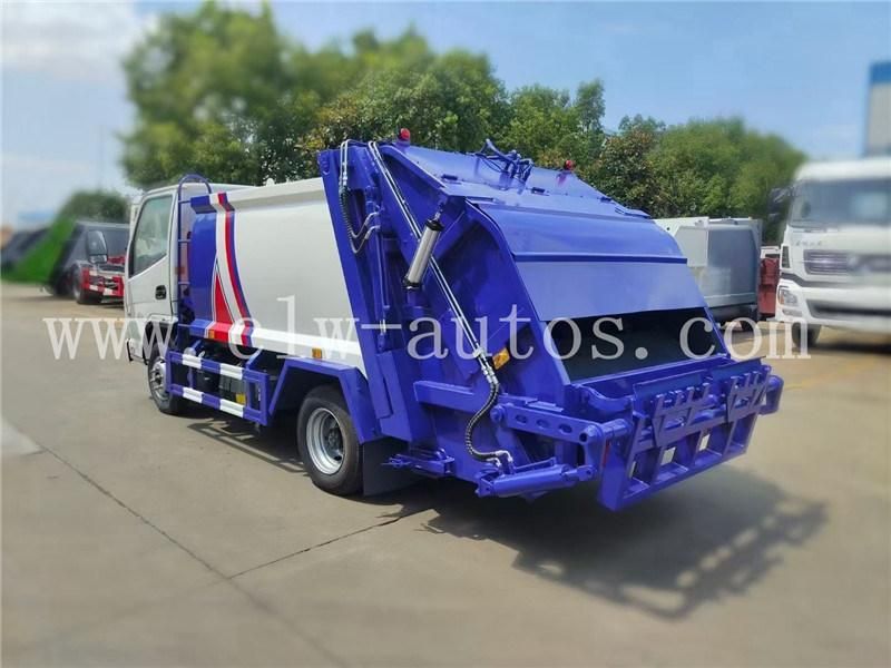 China Brand Kama 5tons 5000liters 5cbm Garbage Compactor Truck Compressed Waste Removal Truck for Environmental Services and Sanitation Services