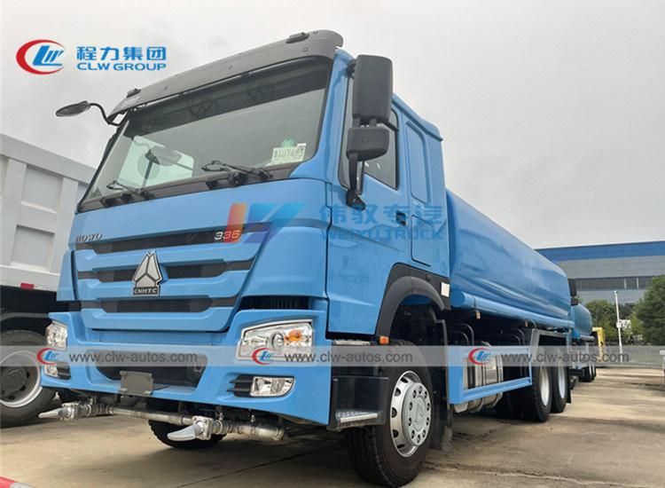 Sinotruk HOWO 6X4 10 Wheels Watering Tanker Lorry 20tons Water Spraying Sprinkler Tank Truck