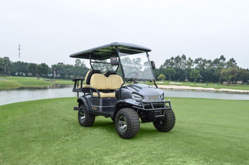 Pickup Car in China 4 Wheel Pickup Truck Electric Hunting Car Golf Cart with CE