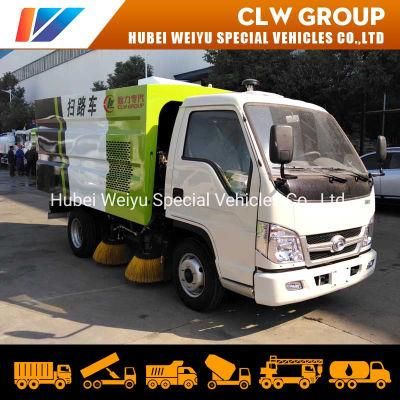 Vacuum Road Sweeper Truck China Supplier Coal Cement Factory Road Sweeping Truck