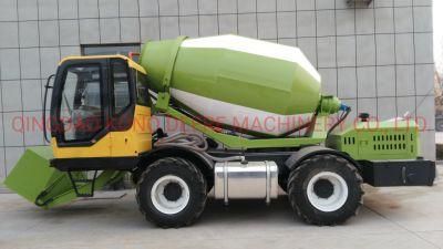 3500L Mini Concrete Mixer Machine Trucks Self Loading Mixing Machinery
