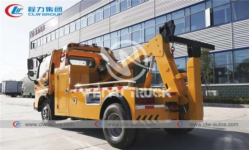 Hot Sale JAC Brand 4X2 Small Wrecker Truck 3tons 5tons Wrecker Towing Truck Road Recovery Truck