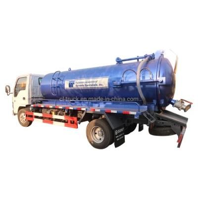 China Best Janpan Brand I Suzu Sewage Treatment Vehicles 5000L 6 Cbm Tanker Mobile Sewage Suction Truck