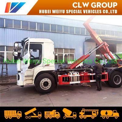 Shacman 10tons Hydraulic Hooklift Garbage Truck with 10000liters Garbage Container