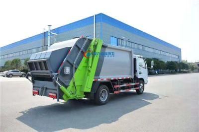 DFAC 4X2 6m3 Rear End Loading Garbage Refuse Compactor Truck