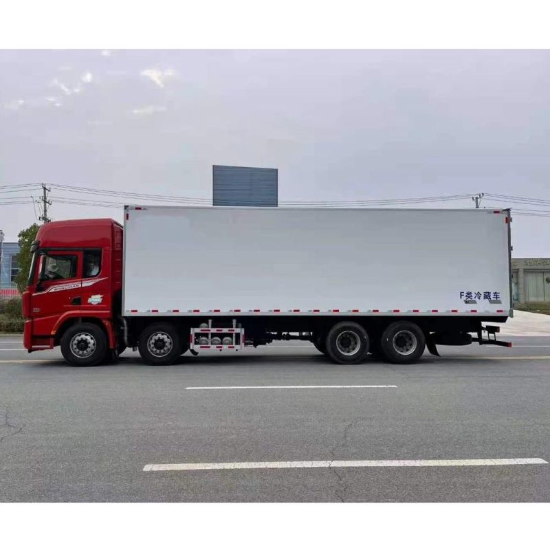 Top Sale Shacman 8X4 9.4m 20 Ton Refrigerator Truck Refrigerated Cold Room Van Truck