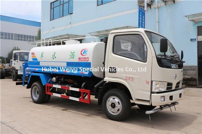 4000liters 4tons Dongfeng Water Tanker Truck 1000gallons Water Delivery Truck for Tender