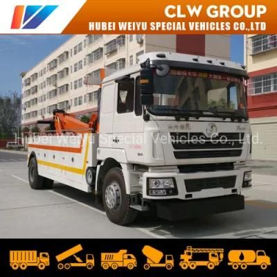 Shancman 30tons Recovery Truck 310HP Diesel Engine Towing Truck Road Wrecker