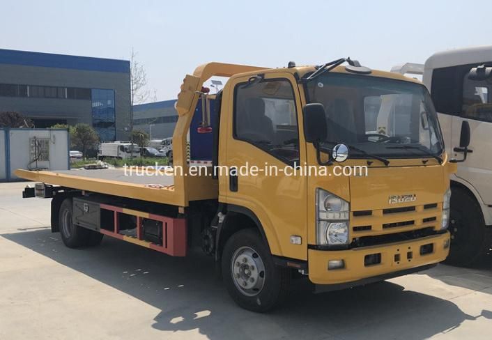 Factory Supplier Isuzu 8tons Recovery Truck Body Wrecker Towing Car