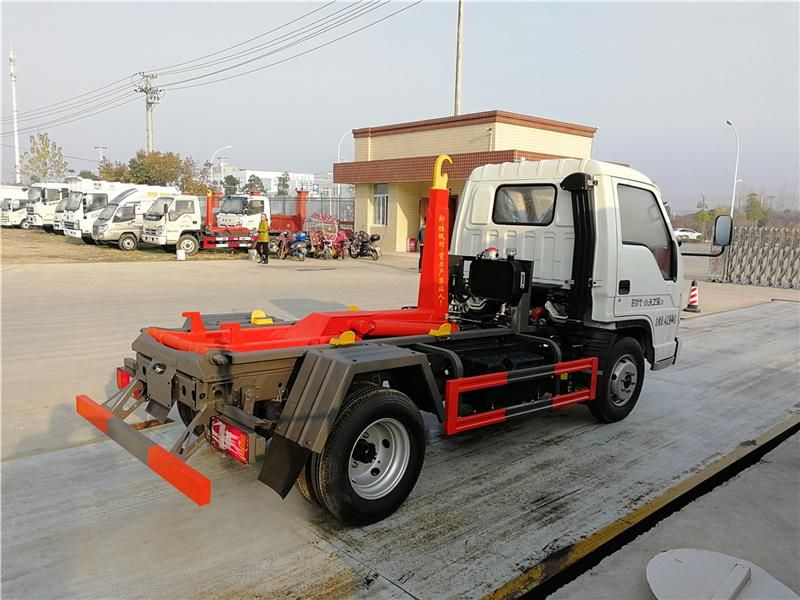 Forland 4X2 1.5 Ton Small Hook Lift Waste Truck for Sale