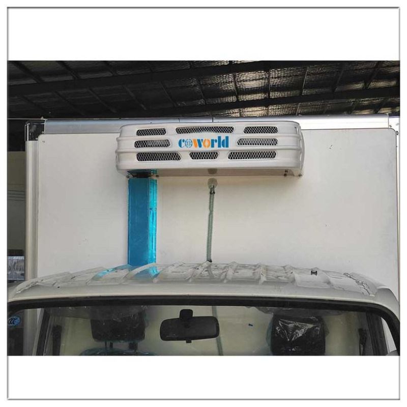 Frozen R404A Slim Design Split Front Mounted 0 Evaporator Motors Truck Refrigeration Unit