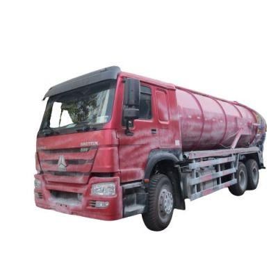 Sinotruk HOWO Rhd 20cbm Sludge Suction Trucks 20000L 22000L Vacuum Sewage Suction Trucks Hot Sale in Africa