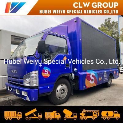 4X2 Optional Chassis Full Color LED Advertising Truck Mobile Truck Outdoor Indoor P6 P4 P5 LED Large Screen