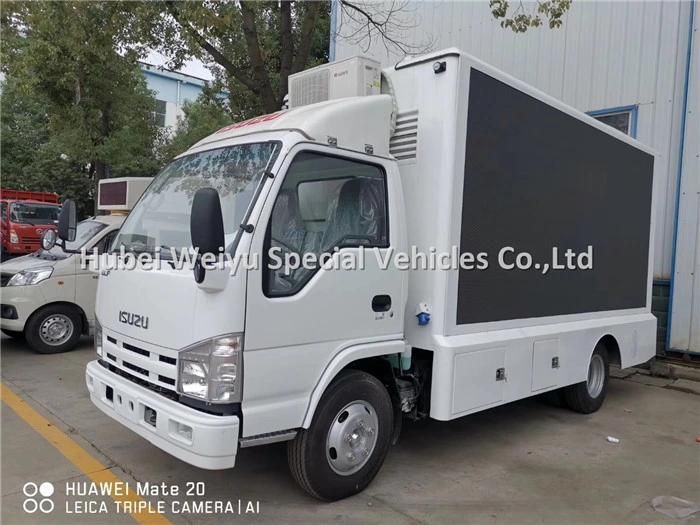 Isuzu LHD P4 P5 P6 LED Display Road Show Advertising Mobile LED Billboard Truck