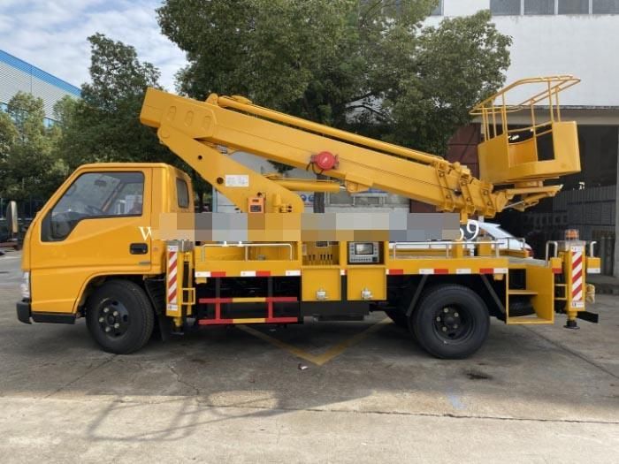 China Heavy Duty 18m 19m 20m 21m 22m High-Altitude Operation Working Bucket Equipment 23m 24m 25m 26m Aerial Platform Truck