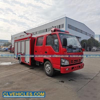 Isuzu Small Water Foam Fire Trucks Fire Rescue Engines Supplier