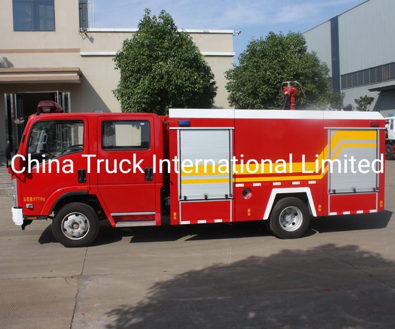 Isuzu Nqr 700p 4*2 189HP Fire Fighting Truck