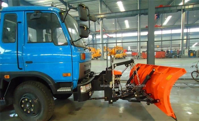 Dongfeng 8m3 9m3 Vacuum Road Sweeper Truck with Snow Shovel