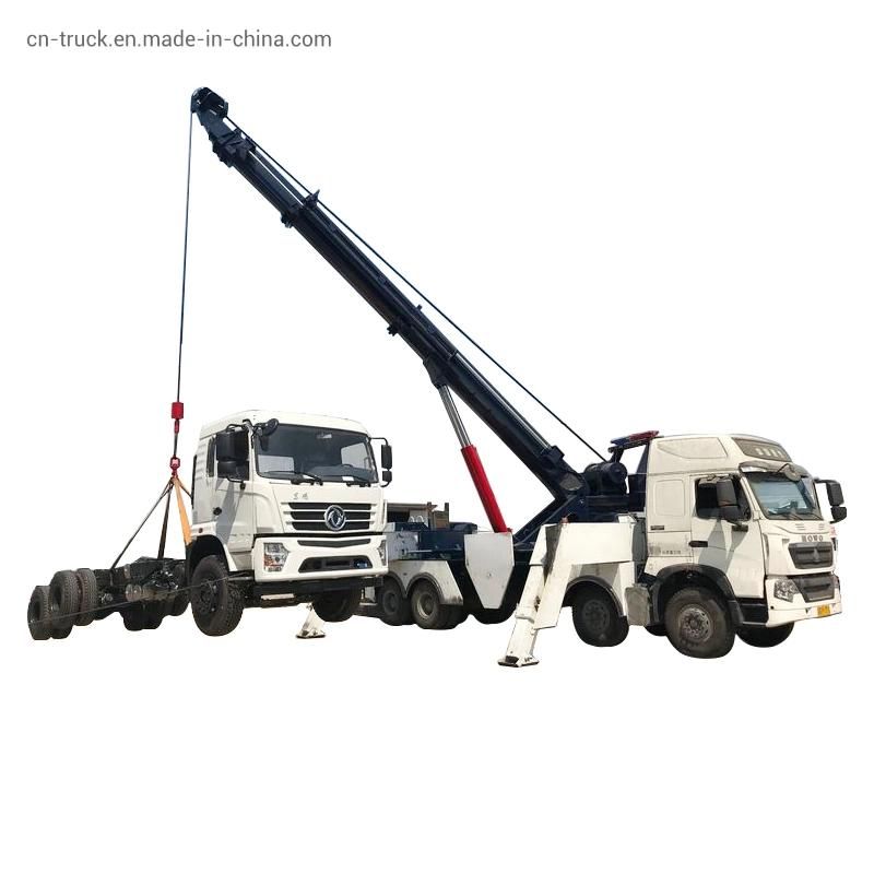 40t 50t Rotator Towing Wrecker Vehicle Rescue Truck Body