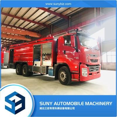 16m3 14000 Gallons Foam Tank 2000 Litres Water Tank Fire Fighting Truck Fire Truck for Sale