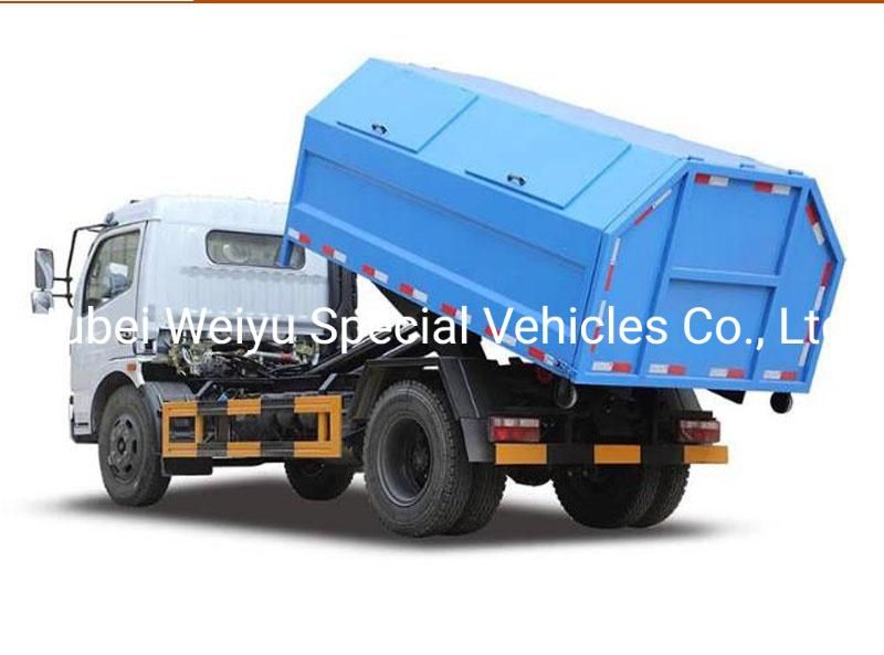 8tons Dongfeng Hook Lift Arm Garbage Truck Large Roll off Container Garbage Truck for Sale