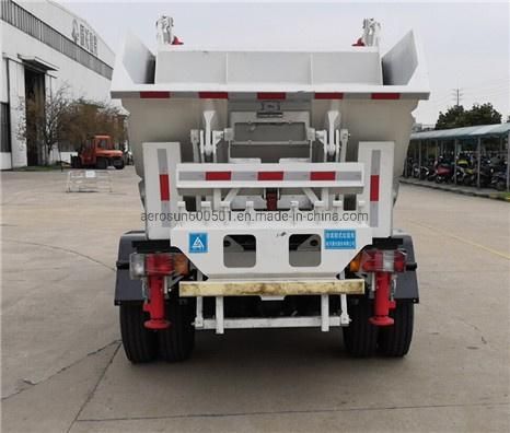 Aerosun EV 4cbm Cgj5071zysbev Back-Loaded Garbage Compactor Truck