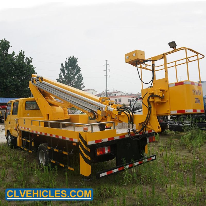 Isuzu 200kg Bucket High Altitude Aerial Working Truck Emergency Truck