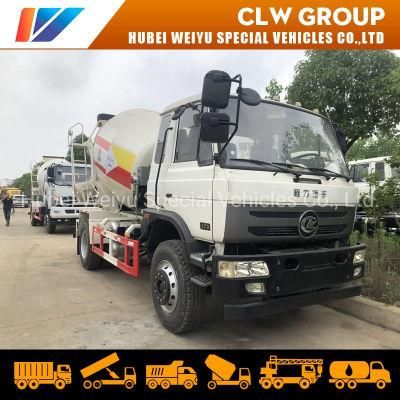 China Clw Brand 5000liters 5cbm Concrete Mixer Truck Cement Mixer Drum Truck