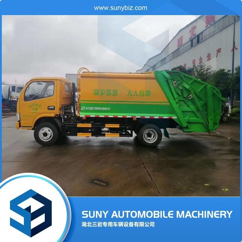 Factory Sale Low Price DFAC 6000L Garbage Trucks