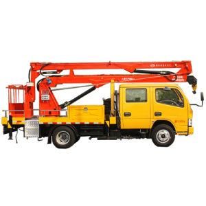 Dongfeng 12m Aerial Working Platform Truck with Crane