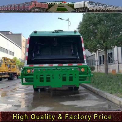 Best Price Golden Prince Garbage Truck of 8-10m3