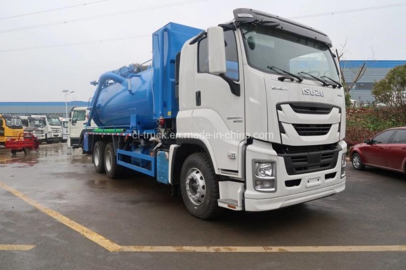 I Suzu Giga Vc61 Suction Sewage Cleaning Jettting Truck 20m3