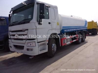 Sinotruk HOWO 25000L Water Tank Truck Water Sprinkler Tanker Trucks