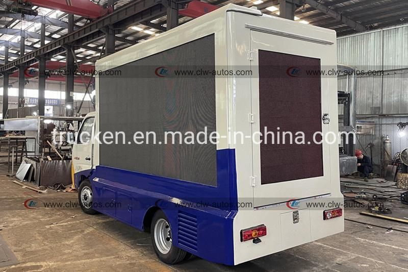 Foton Pickup Stage Truck Outdoor Indoor P6 P4 P5 LED Screen 4X2 Mobile LED Advertisement Truck LED Advertising Truck