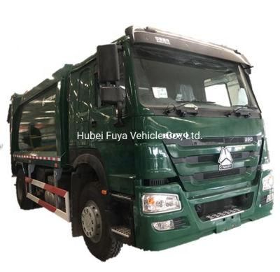 Sinotruk HOWO 14 Cbm 14m3 12cbm 12 Tons 14 Tons Refuse Compactor Garbage Collection Truck